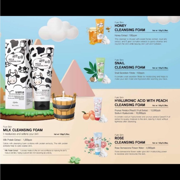 ESFOLIO Snails Cleansing Form 150g - Picture 4 of 7